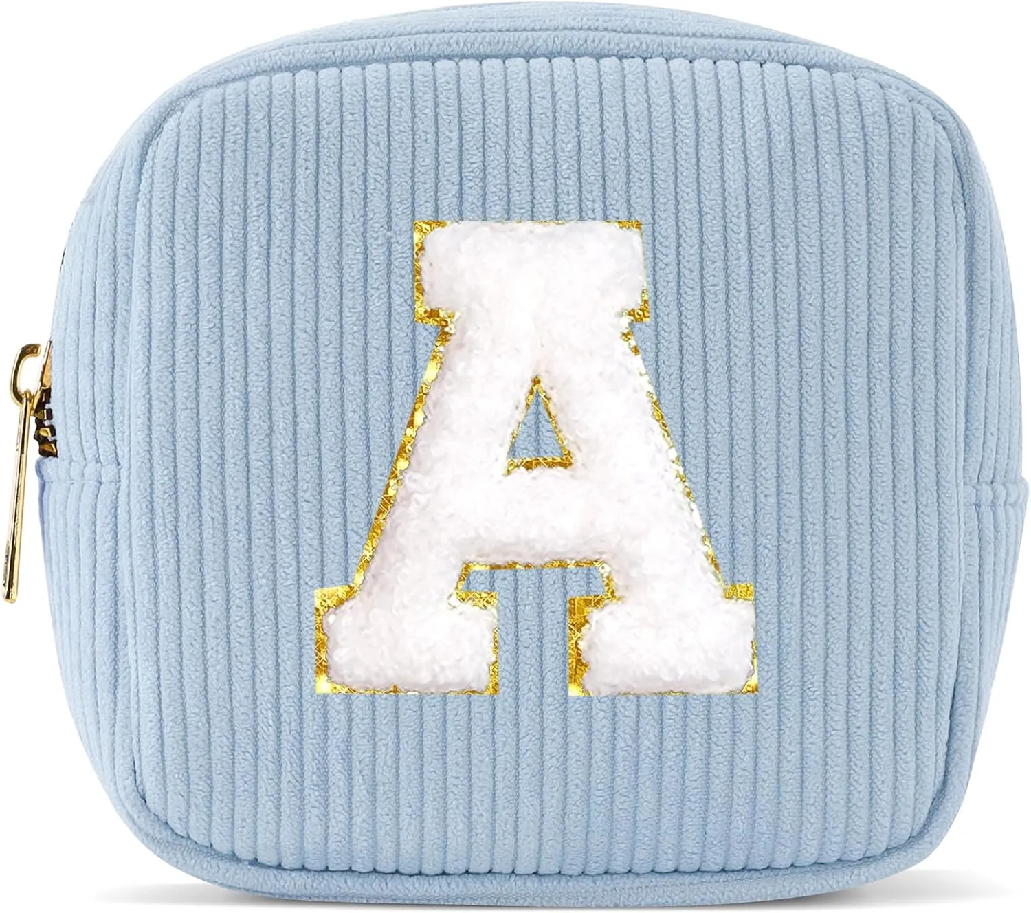 Pocmimut Birthday Gifts for Gifts,Personalized Initial Makeup Bag Cosmetic Pouch Toiletry Bag for Her Mom wife Teacher 18th Birthday Gifts for Girls,A