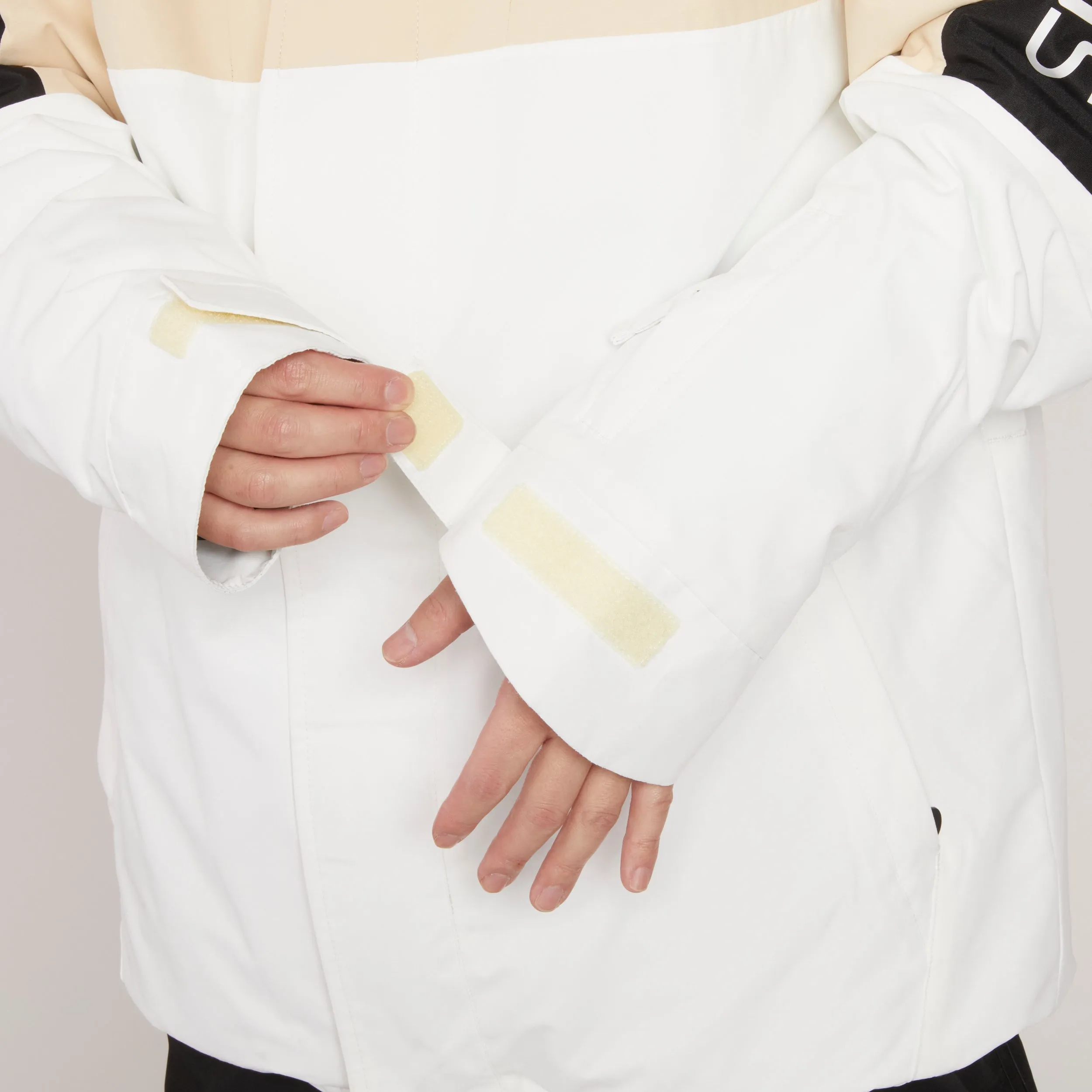 SCOUT INSULATED JACKET - BEIGE/WHTE