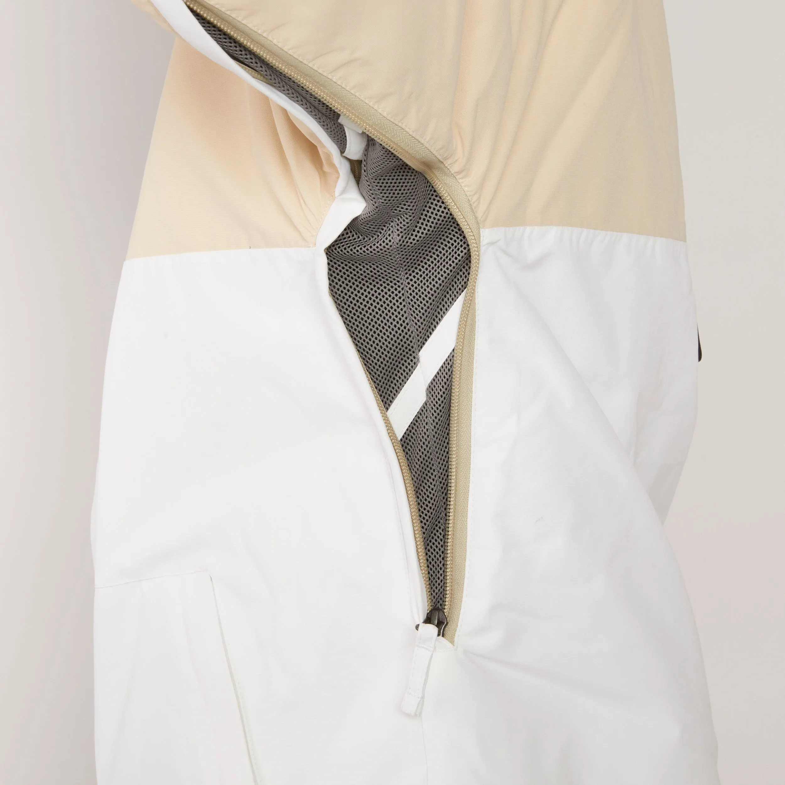 SCOUT INSULATED JACKET - BEIGE/WHTE