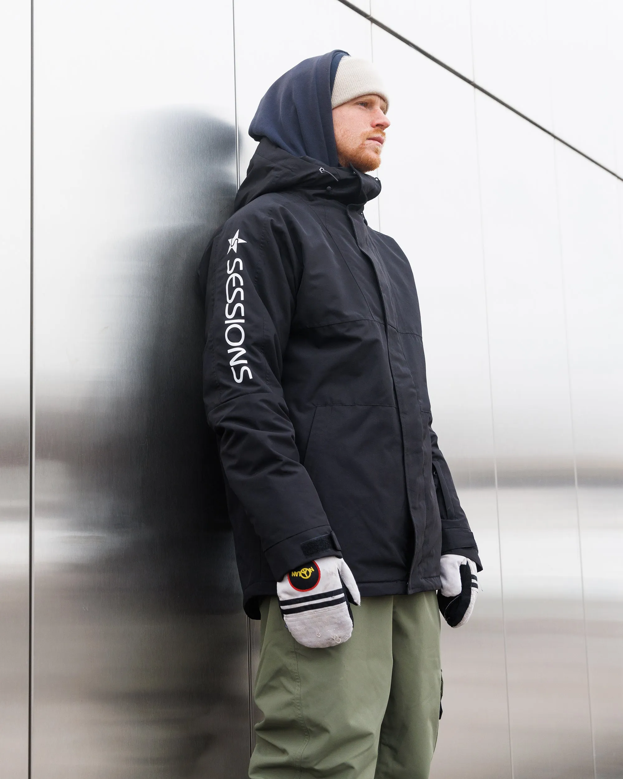 SCOUT INSULATED JACKET - BLACK