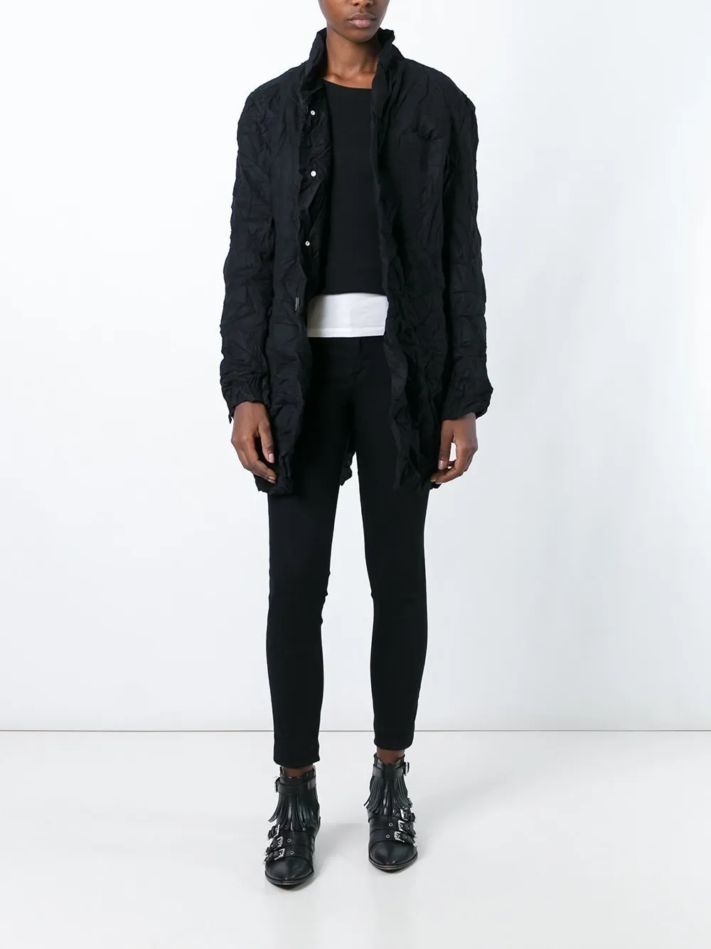 Silk Cashmere Milled Jacket