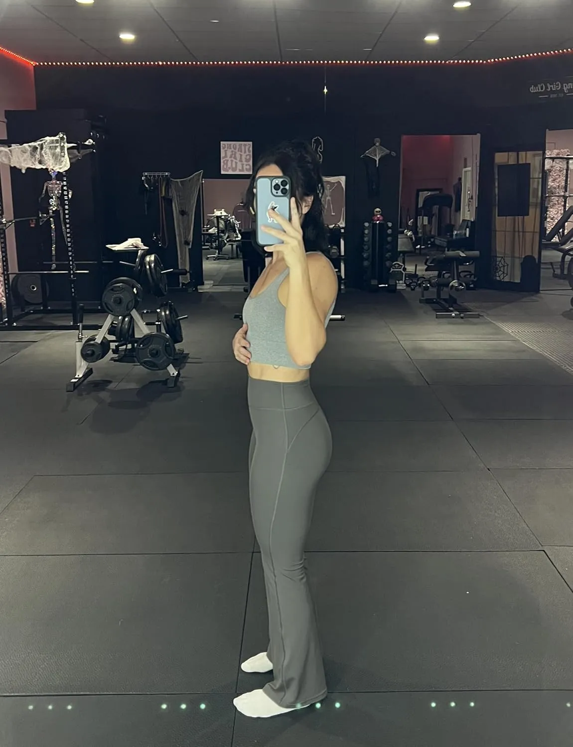 TomTiger Flare Leggings for Women Bootcut Yoga Pants with Tummy Control High-Waisted and Wide Leg