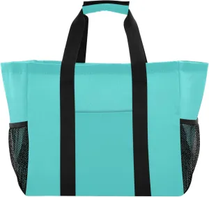 Tote Utility Bag Foldable Beach Bag With Compartments with Handles Carrier Bags