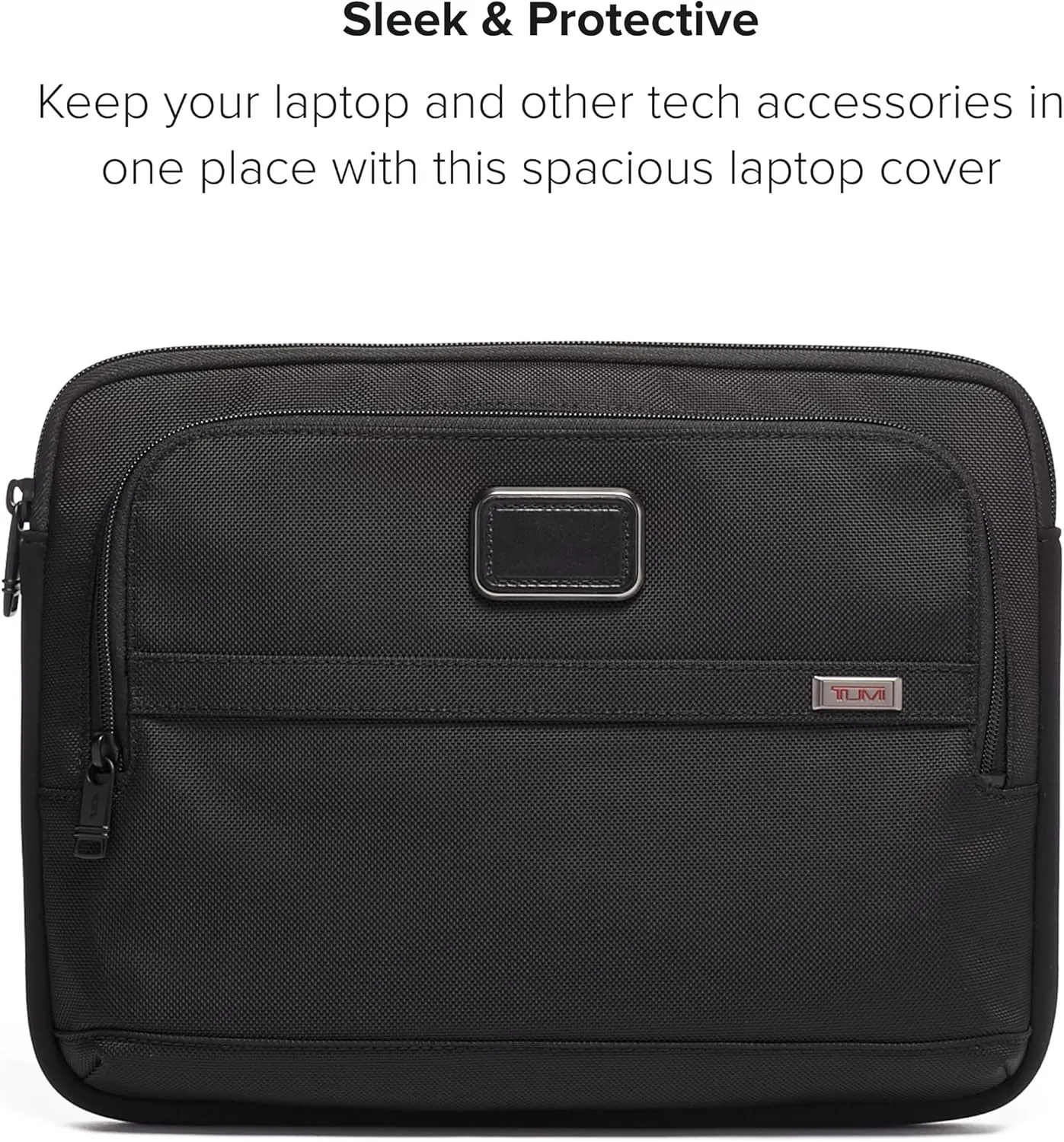 Tumi Alpha 3 Medium Laptop Cover - Black - Black