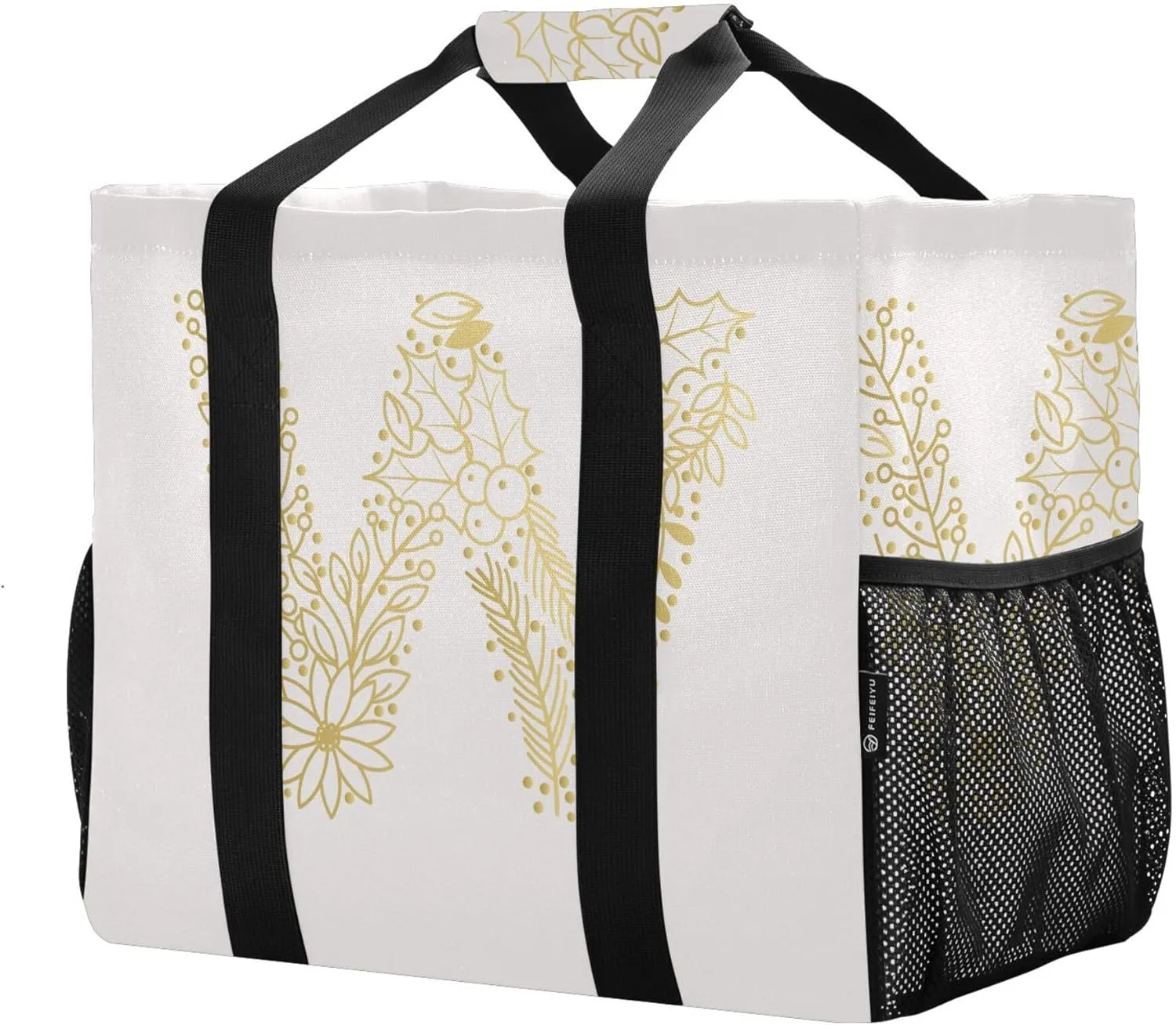 Utility Bag Collapsable Beach Tote With Compartments with Handles Carrying Bag
