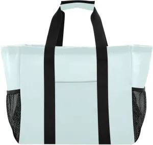 Utility Tote Bag Collapsable Beach Bag Waterproof Canvas Carrying Bag