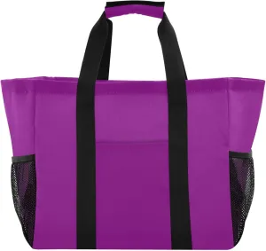 Utility Tote Bag Collapsable Beach Bag Waterproof Canvas Carrying Bag