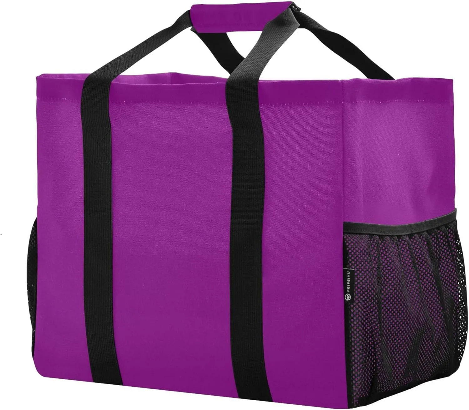Utility Tote Bag Collapsable Beach Bag Waterproof Canvas Carrying Bag