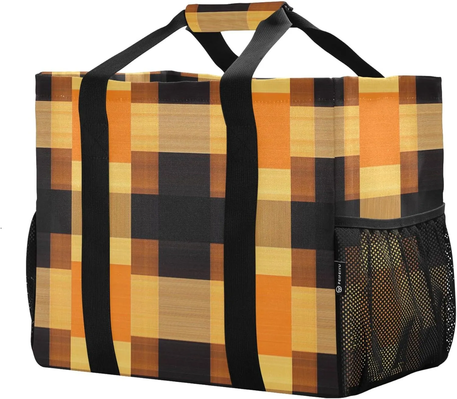 Utility Tote Bag For Women Collapsable Beach Bag With Compartments with Handles Laundry Tote Bag