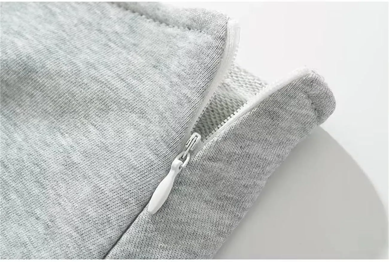 Women Gray Low Waist Pleated Mini Skirt for Spring Summer