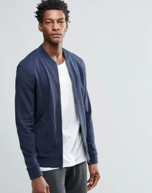 YMC Zip Thru Baseball Sweatshirt